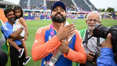 'Retirement has become a joke..players from other countries': Rohit Sharma takes indirect dig at Pakistan players Rohit Sharma in frame (Getty)