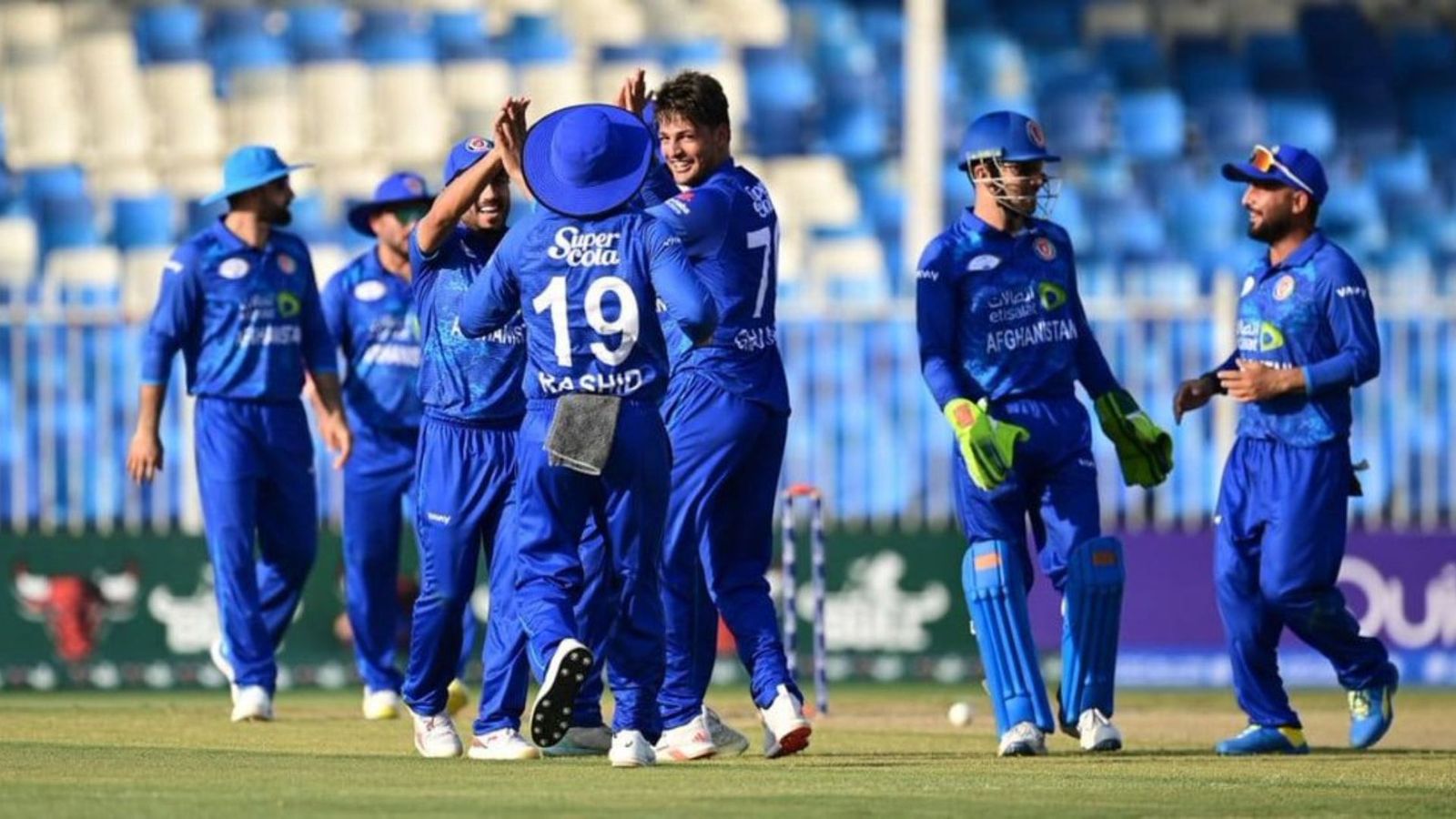 AFG vs SA 1st ODI: Historic moment for Afghanistan, beat South Africa for first time in cricket Afghanistan cricket team in frame (Getty)