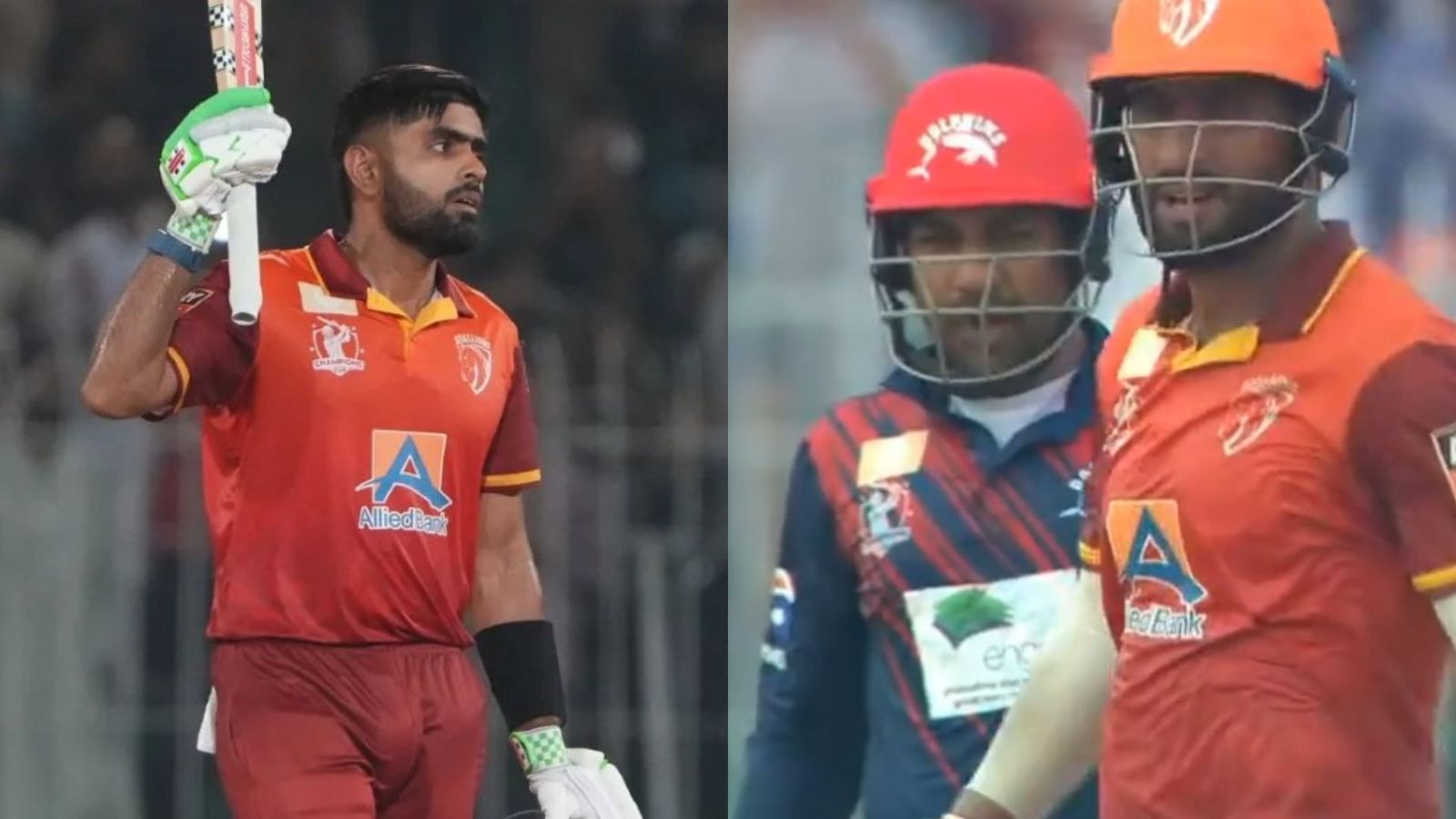 'Babar Babar karte rahe... 40 over khila denge': Sarfaraz Ahmed brutally mocks at Babar Azam in Pakistan Champions Cup clash - WATCH Sarfaraz Ahmed trolls Babar Azam (Twitter)
