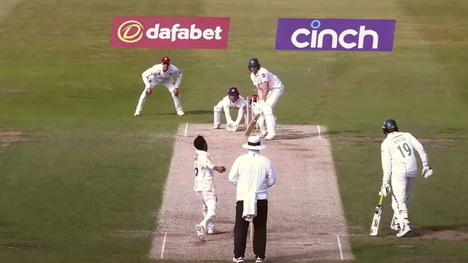 Leg-spinner ignored by BCCI for Bangladesh Test series picks up nine wickets in England Yuzi Chahal in action (screengrab)