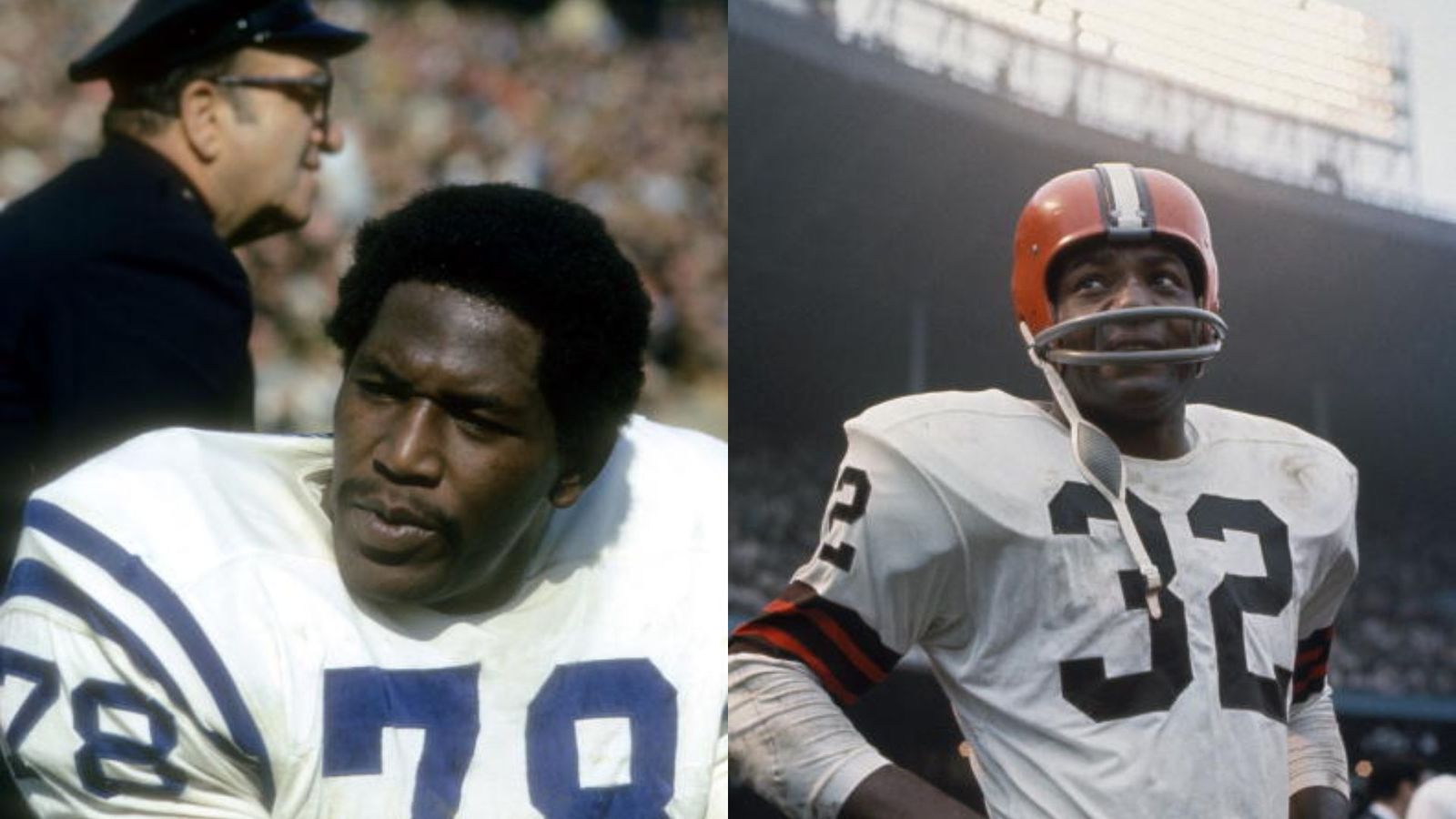 Jim Brown to Bubba Smith: 10 NFL players who became Hollywood stars Jim Brown and Bubba Smith in the frame (getty)