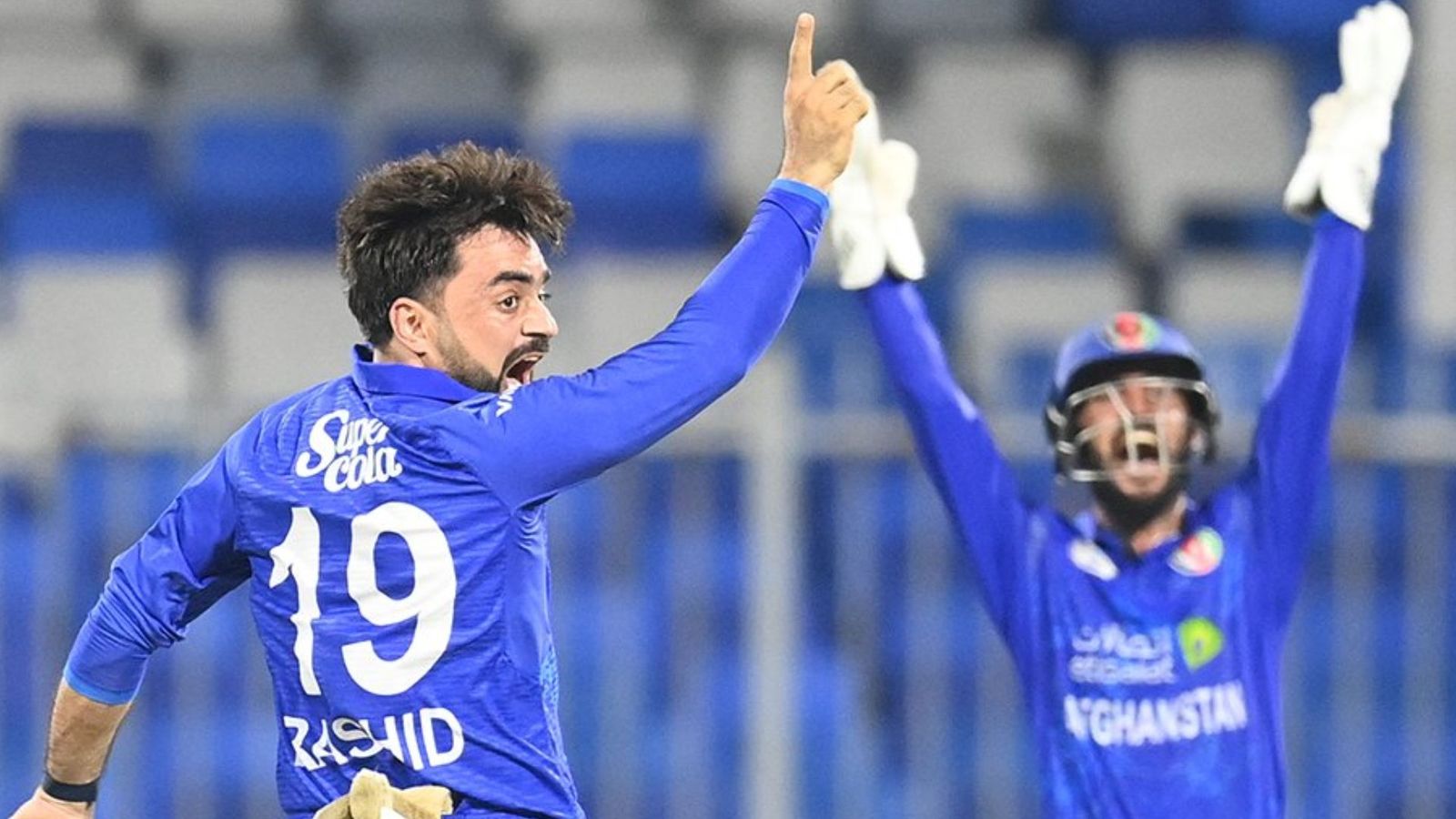 'I had a hamstring injury...': Rashid Khan's massive revelation after registering historic ODI series win against South Africa Rashid Khan celebrating a wicket