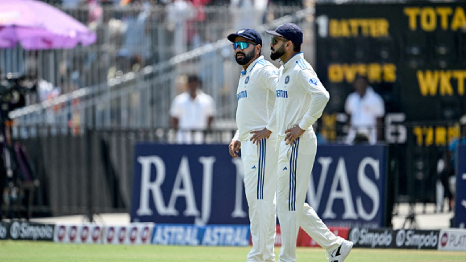 'Both Rohit and Virat should act as...': Australia legend pans out special roles for India's batting superstars for Border-Gavaskar Trophy India's superstar batters Virat Kohli and Rohit Sharma in this frame. (Getty)