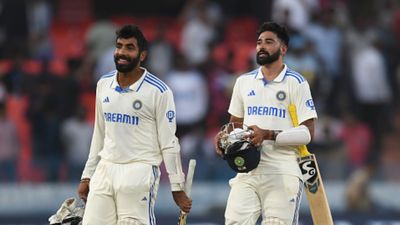 Ex-cricketer compares Indian pacers with Pakistan's Wasim Akram, Shoaib Akhtar and Waqar Younis after dominating Test win against Bangladesh Jasprit Bumrah and Mohammed Siraj (getty)