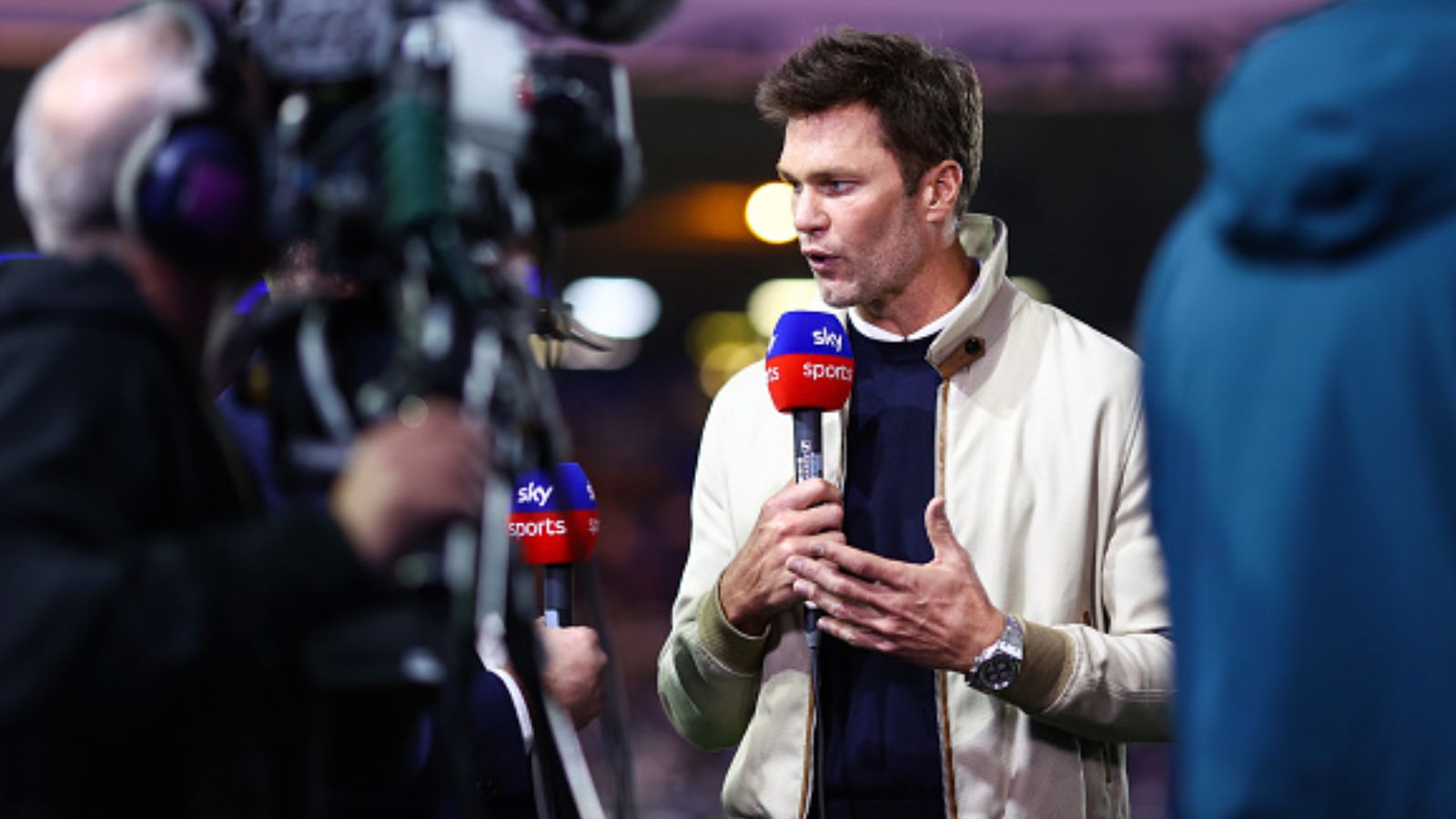 ESPN analyst claims former New England Patriots star has a major flaw as a broadcaster, says 'Tom Brady’s problem— and ours— is his voice' Tom Brady in the frame (Getty)