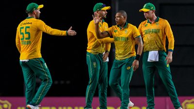 South Africa Tour Of Ireland 2024 Live Streaming: Schedule, Venue, Squads all Info South Africa team in frame (Getty)