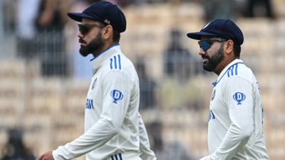 ‘Rohit Sharma, Virat Kohli are considered the Gods of cricket’: Star pacer thanks India's superstar duo for showing him the right path India's batting maestro Rohit Sharma (right) and Virat Kohli in this frame. (Getty)