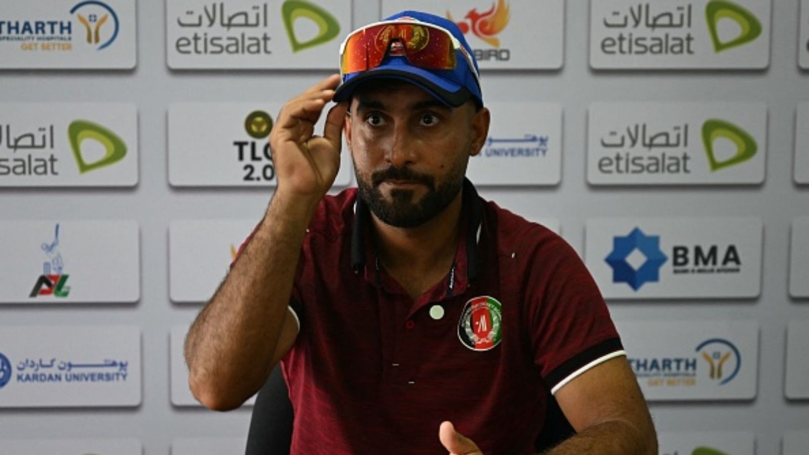 'Both wins were important but...': Hashmatullah Shahidi picks most significant victory for Afghanistan between Australia and Pakistan Hashmatullah Shahidi (getty)