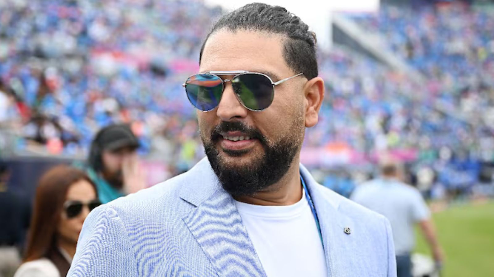 Yuvraj Singh names 'Outstanding Captain' among Rohit Sharma, MS Dhoni and Virat Kohli, says 'he can change the game with his...' Former India's star all-rounder Yuvraj Singh in this frame. (X)