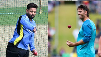 Mitchell Marsh says, 'I wish Rishabh Pant was an Australian'; this is how India's star wicketkeeper-batter reacted India's Rishabh Pant (left) and Australia's Mitchell Marsh in this frame. (Getty)