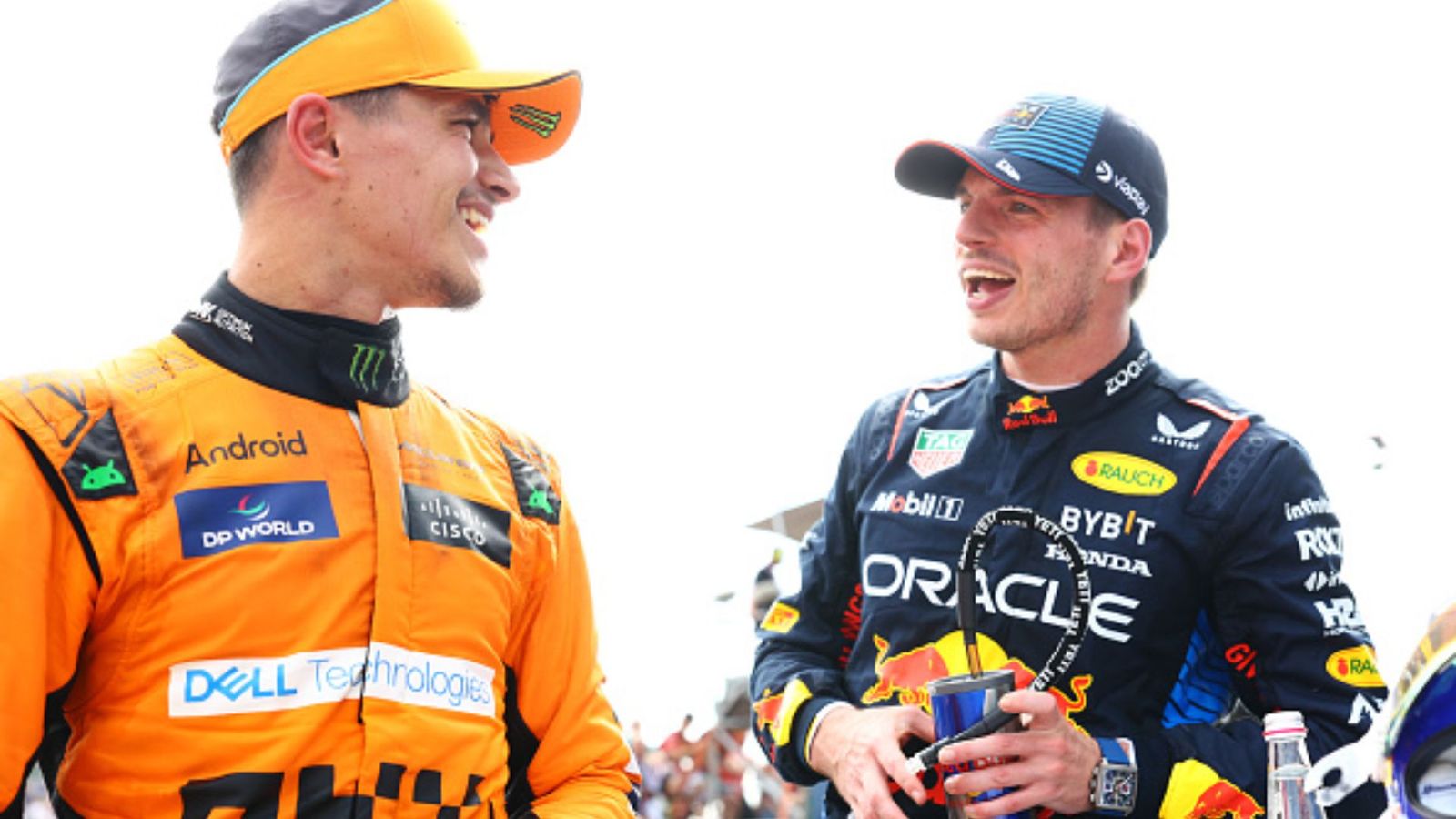Singapore GP victory fuels Lando Norris's title ambitions against Max Verstappen says 'It's definitely possible' Max Verstappen and Lando Norris in the frame (getty)