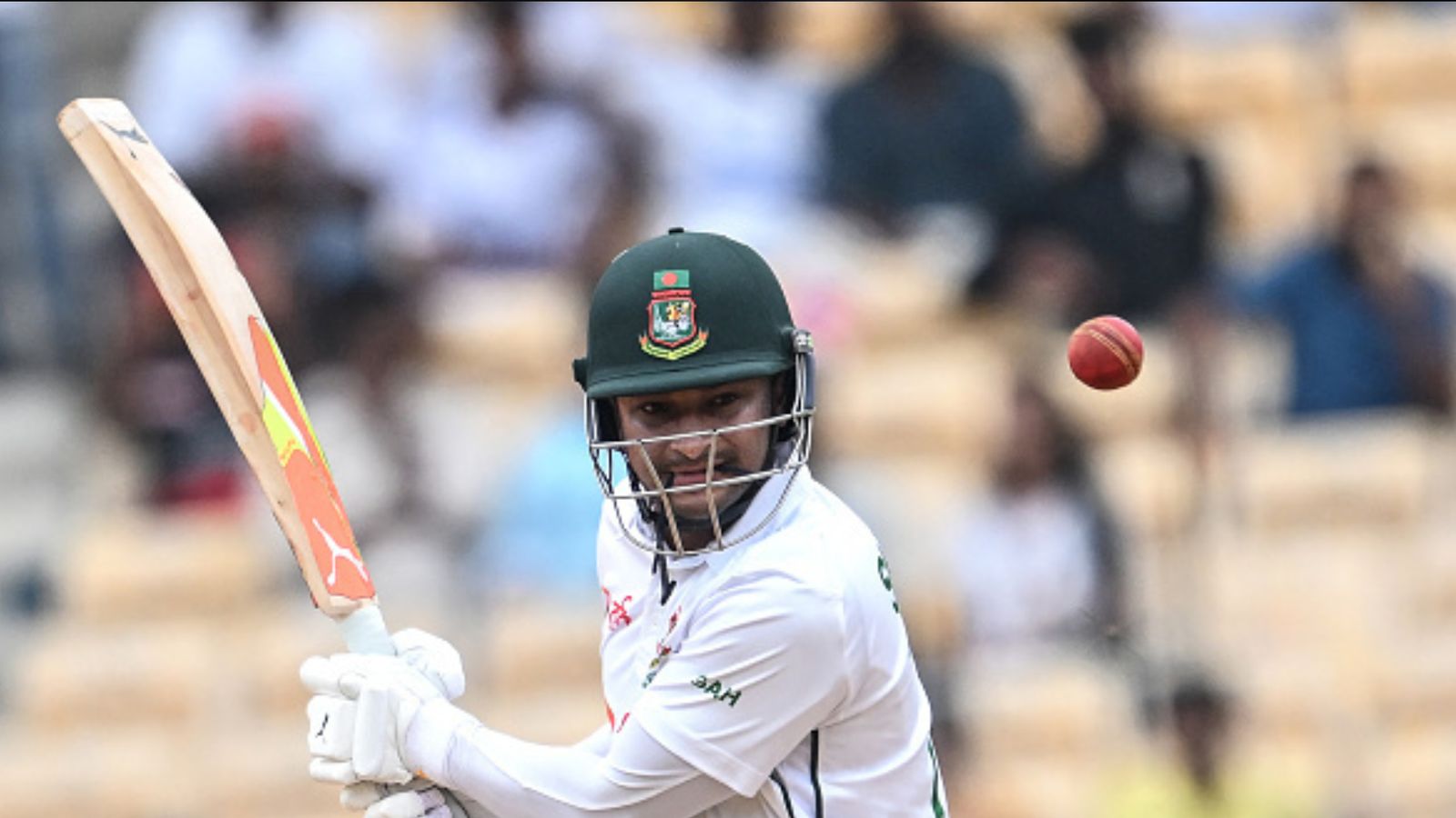 ‘India unbeatable at home...’: Shakib Al Hasan concedes defeat even before the start of 2nd Test against India in Kanpur Bangladesh's veteran all-rounder in this frame. (Getty)