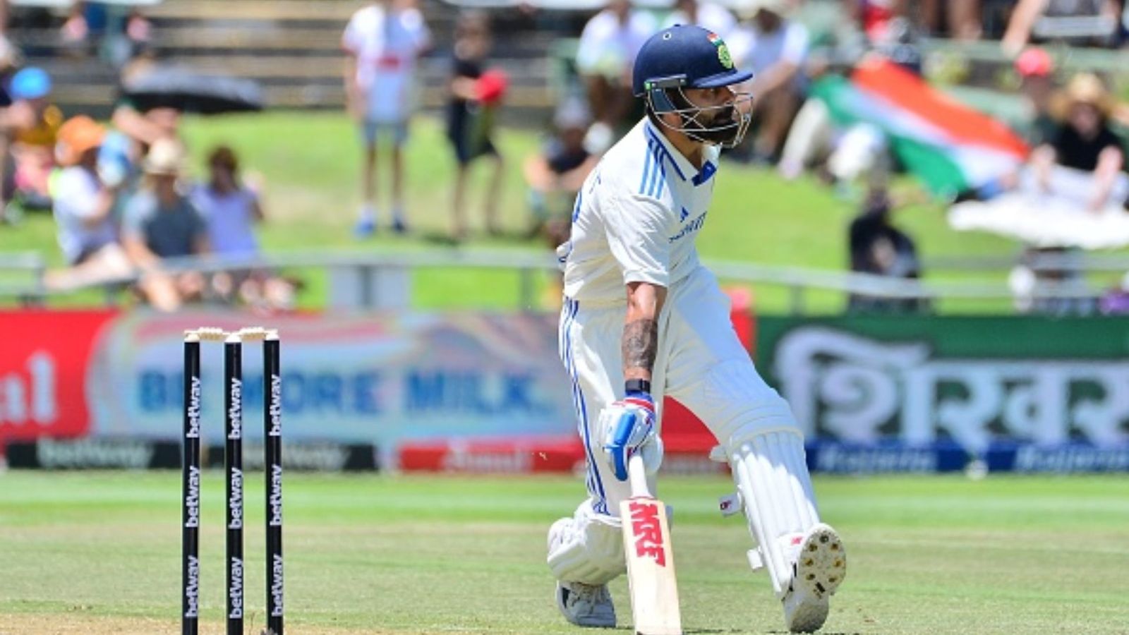'Two innings, he has gotten out...': Dinesh Karthik confronts fan questioning Virat Kohli's batting skill Virat Kohli (getty)