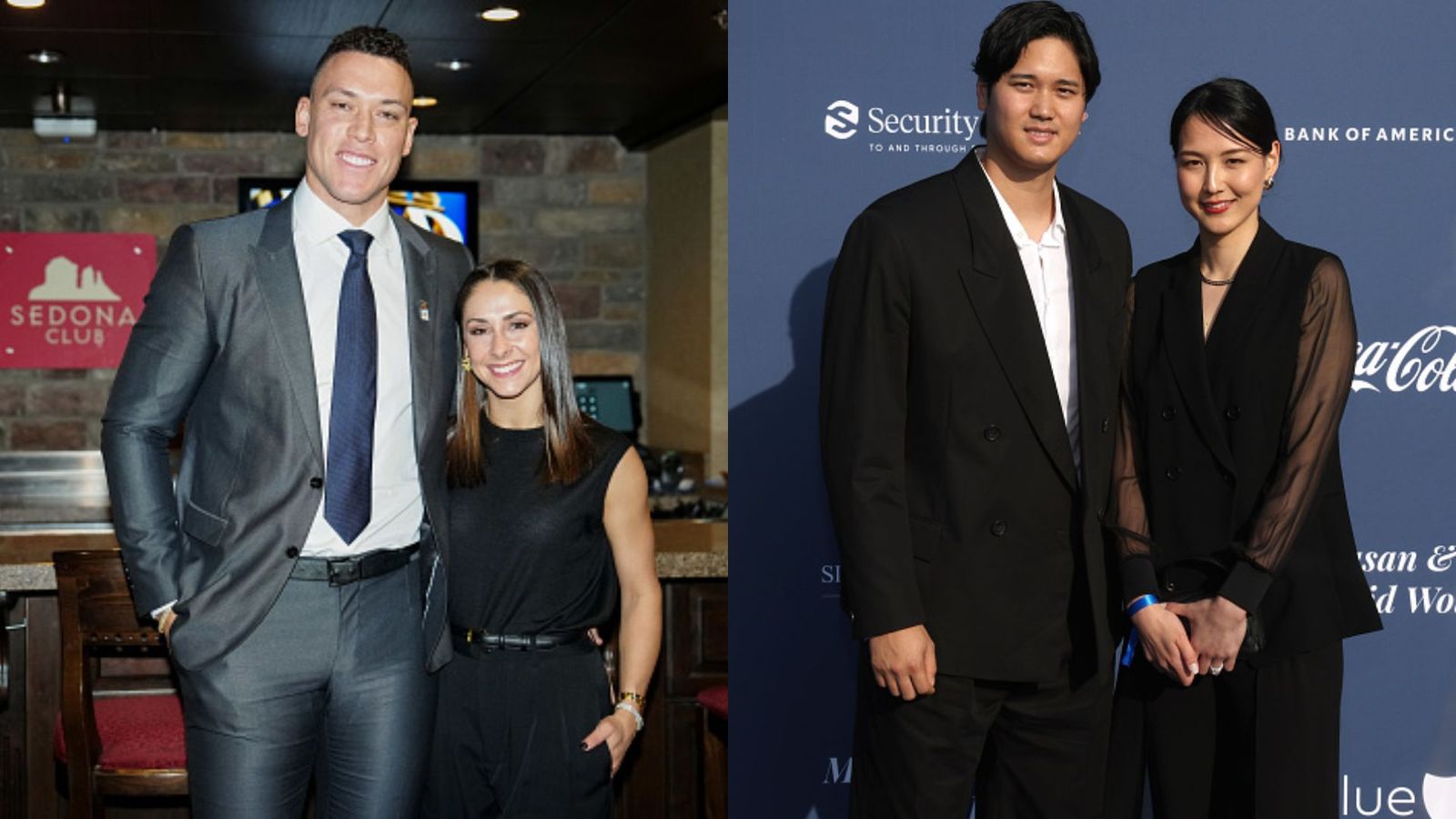 MLB WAGs 2024: From Shohei Ohtani and Mamiko Tanaka to Aaron Judge and Samantha Bracksieck, Here are Top 5 MLB couple and their love stories Shohei Ohtani and Mamiko Tanka, Aaron Judge and Samantha Bracksieck in the frame (getty)