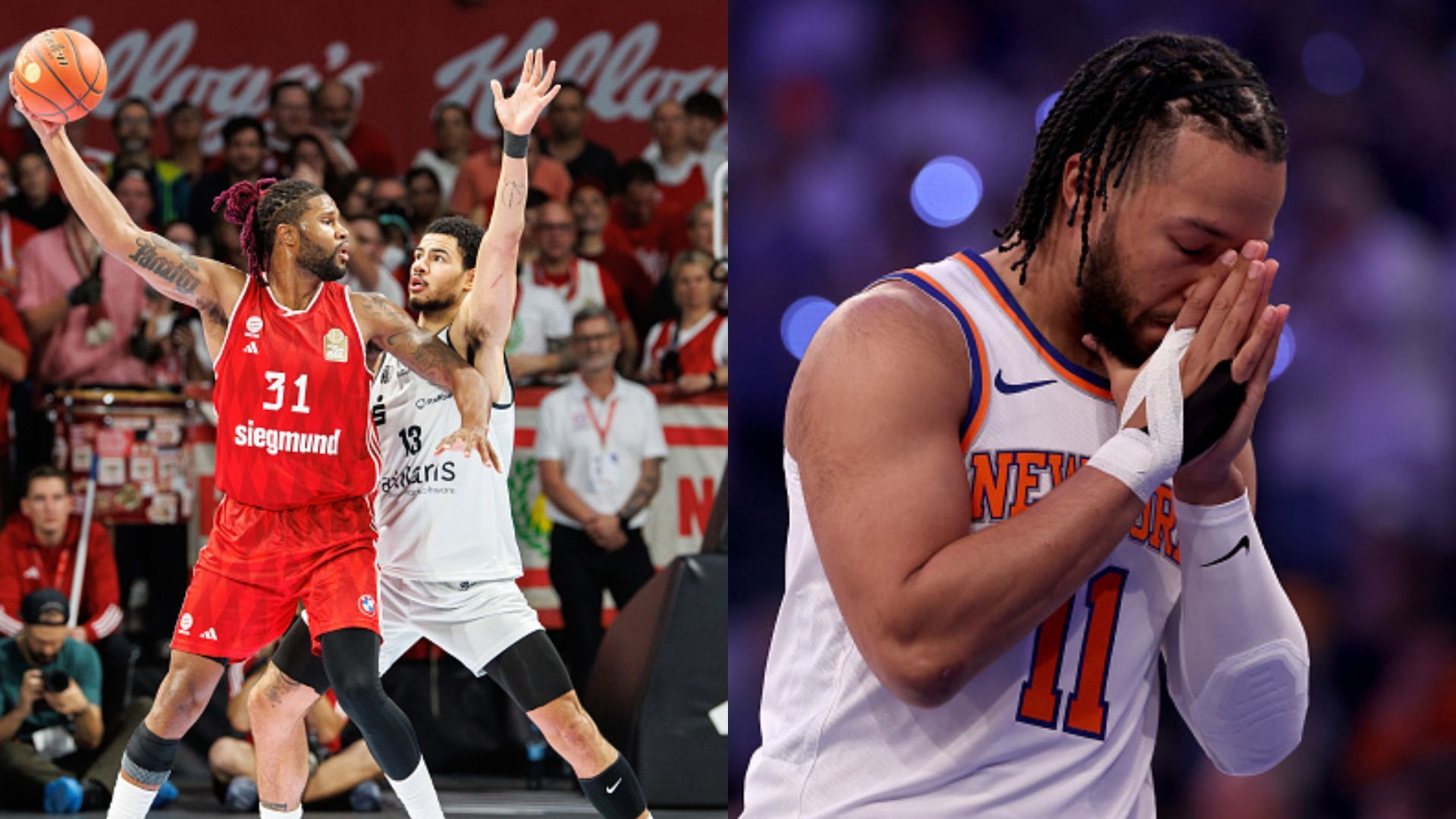 NBA's Best: Top 5 Midrange Shooters to Watch in the 2024-25 season Devin Brooker and Jalen Brunson in the frame (getty)