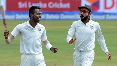 'He was practicing with the red ball only because...': Former India cricketer ends speculations over Hardik Pandya's Test comeback Hardik Pandya celebrates a wicket with Virat Kohli (Getty Images)