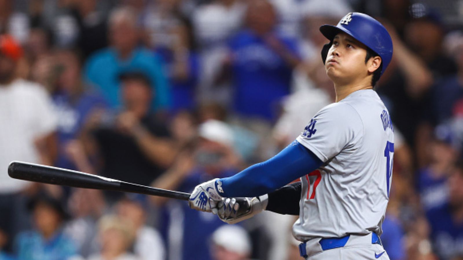 MLB 2024: Los Angeles Dogders' Shohei Ohtani's 50/50 home run ball sparks debate Shohei Ohtani in the frame (Getty)