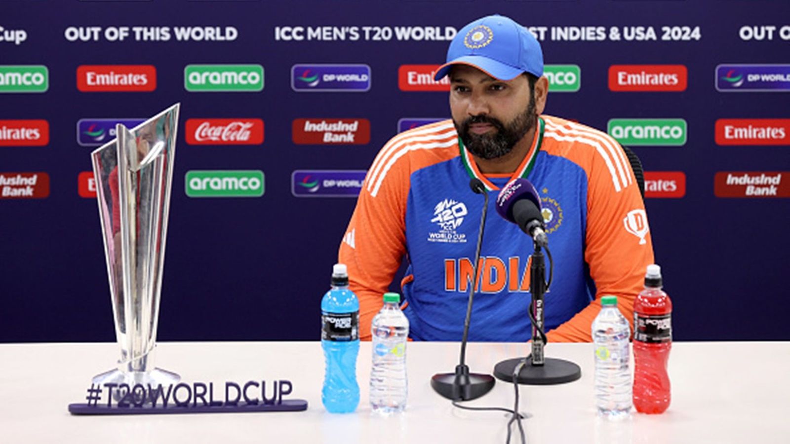 'I could still play the format but there are many....': Rohit Sharma opens up on T20I retirement nearly 3 months after T20 World Cup 2024 triumph 'I could still play the format but there are many....': Rohit Sharma opens up on T20I retirement nearly 3 months after T20 World Cup 2024 triumph