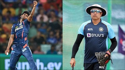 'It was a slow process. BCCI didn't want to take any risk': Mayank Yadav's coach credits NCA head VVS Laxman for express pacer's recovery and maiden T20I call-up Mayank Yadav's bowling action; NCA head VVS Laxman (File Photo: Getty Images)