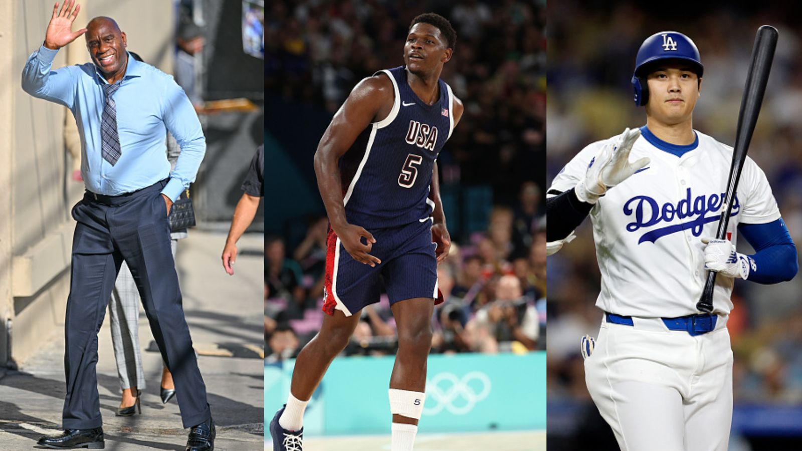 Jimmy Kimmel jokingly drags Shohei Ohtani's name in Anthony Edwards-Magic Johnson beef Jimmy Kimmel jokingly drags Shohei Ohtani's name in Anthony Edwards-Magic Johnson beef