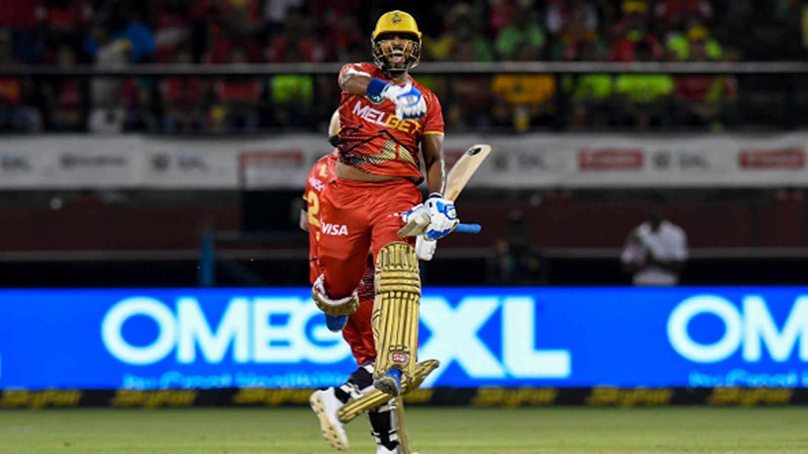 CPL 2024: Nicholas Pooran's 2nd T20 ton helps Trinbago Knight Riders humble table-toppers Guyana Amazon Warriors with 74-run win Nicholas Pooran celebrates his century in CPL 2024 (Getty Images)