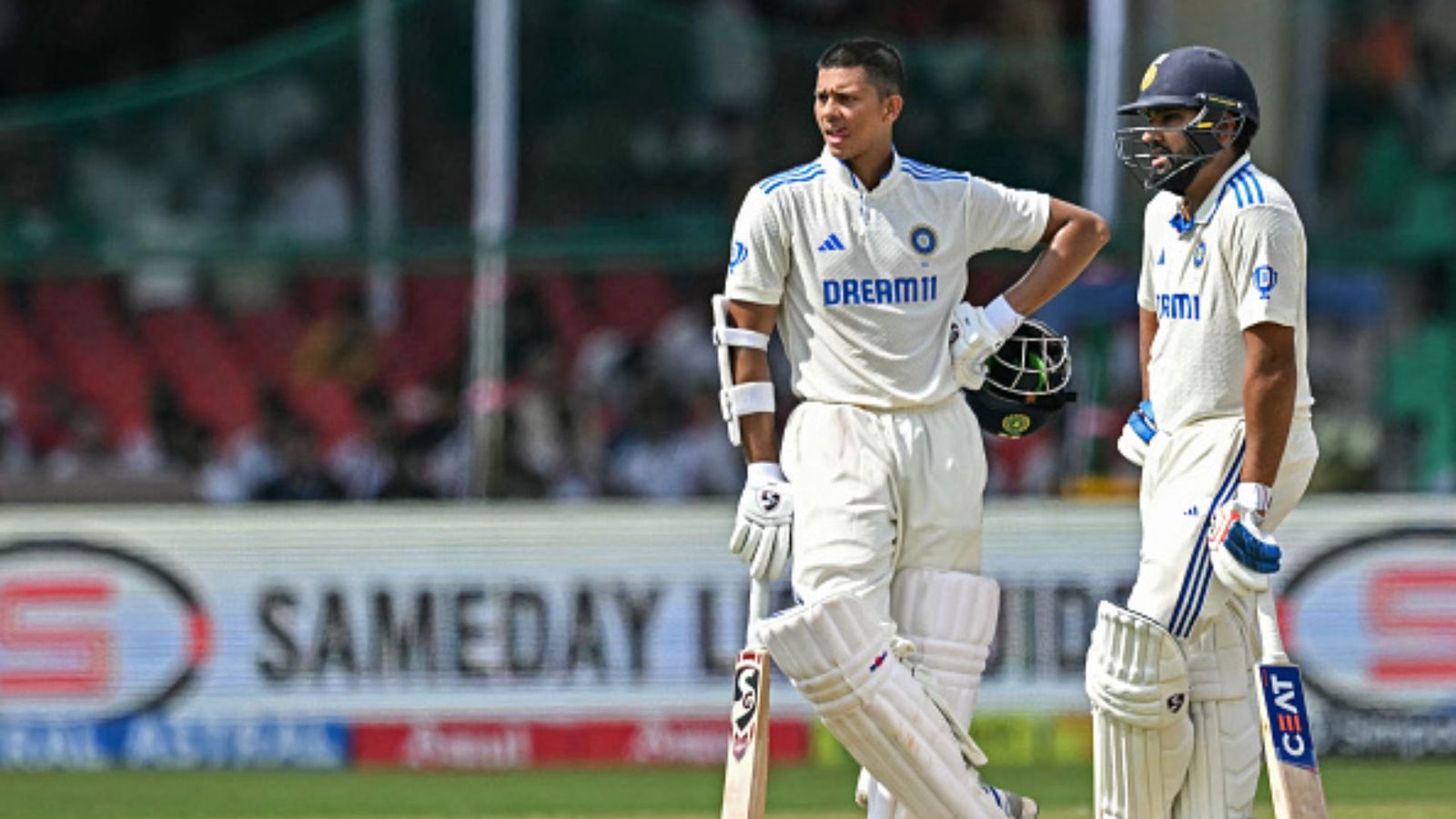 'Bazball who?, Ro-Jais ball...': Netizens react as Rohit Sharma, Yashasvi Jaiswal smash fastest Team fifty in Test cricket in 2nd Test vs Bangladesh 'Bazball who?, Ro-Jais ball...': Netizens react as Rohit Sharma, Yashasvi Jaiswal smash fastest Team fifty in Test cricket in 2nd Test vs Bangladesh