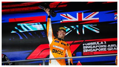 Lando Norris praises Mclaren for doing cooler things compared to Red Bull Racing says 'doing a better job than others' Lando Norris in the frame (getty)