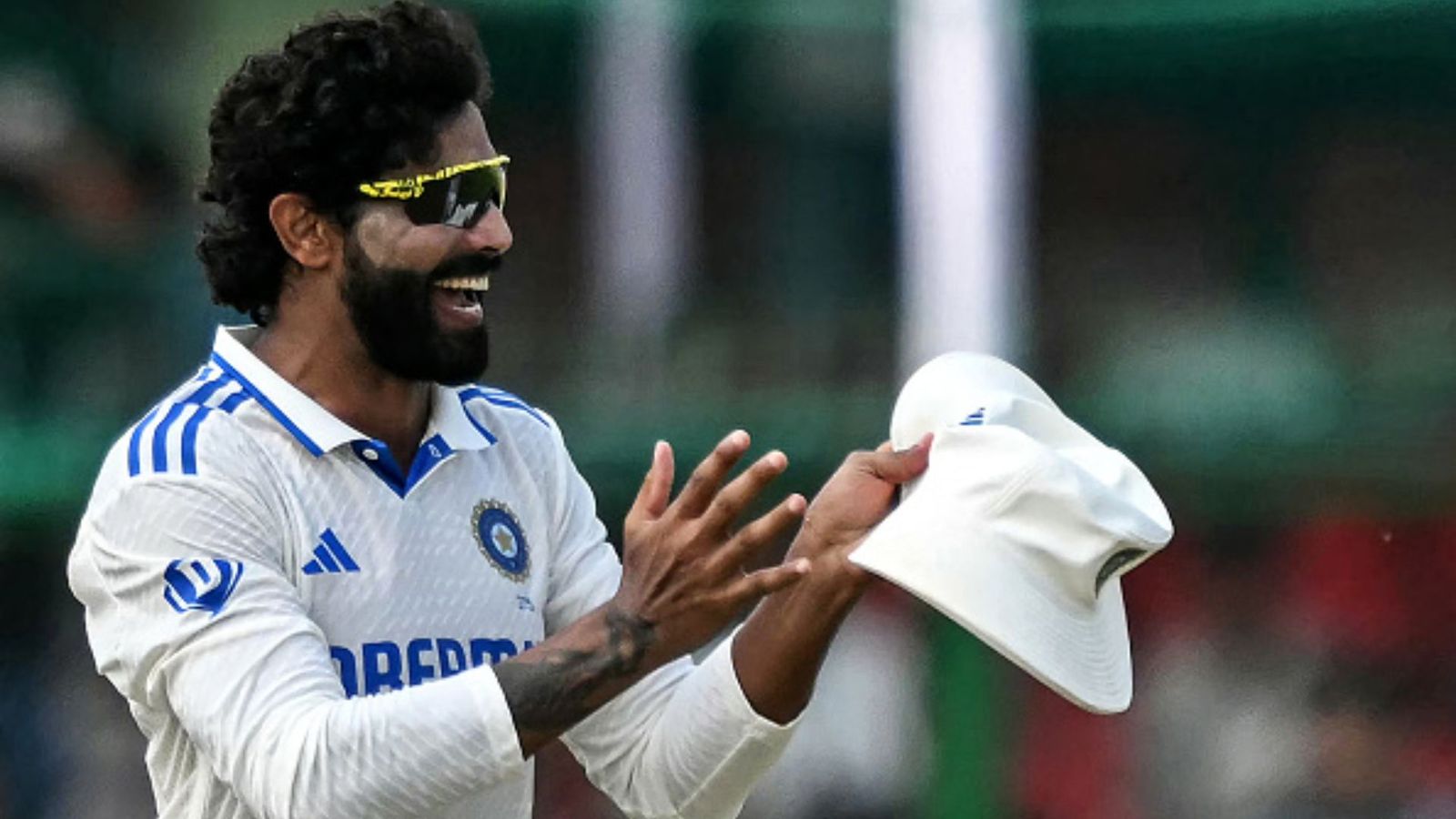 'Been playing Test cricket since 10 years.. finally reached': Ravindra Jadeja opens up on achieving 'special' milestone during IND vs BAN 2nd Test Ravindra Jadeja in frame (Getty)