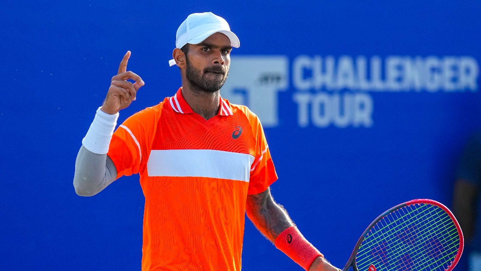After first round exit from US Open, Sumit Nagal pulls out of Davis Cup due to back injury Sumit Nagal won the Chennai Open title on Sunday, February 11 (PTI Photo)