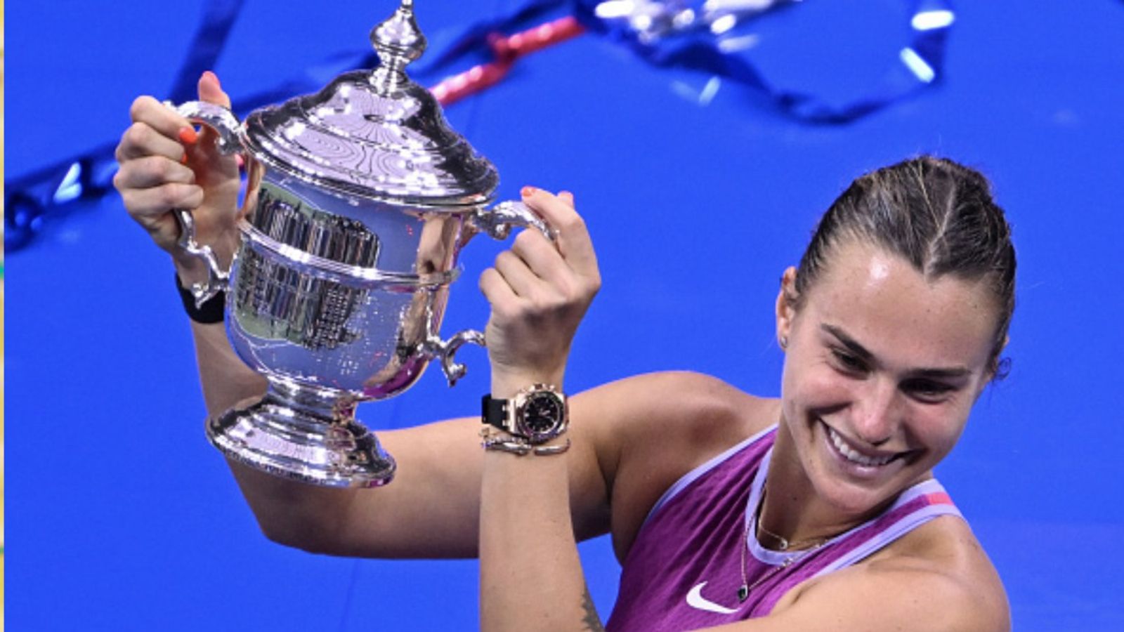 Aryna Sabalenka opens up about 'Tiger-Head' bet with fitness coach after US Open 2024 title triumph Aryna Sabalenka opens up about 'Tiger-Head' bet with fitness coach after US Open 2024 title triumph