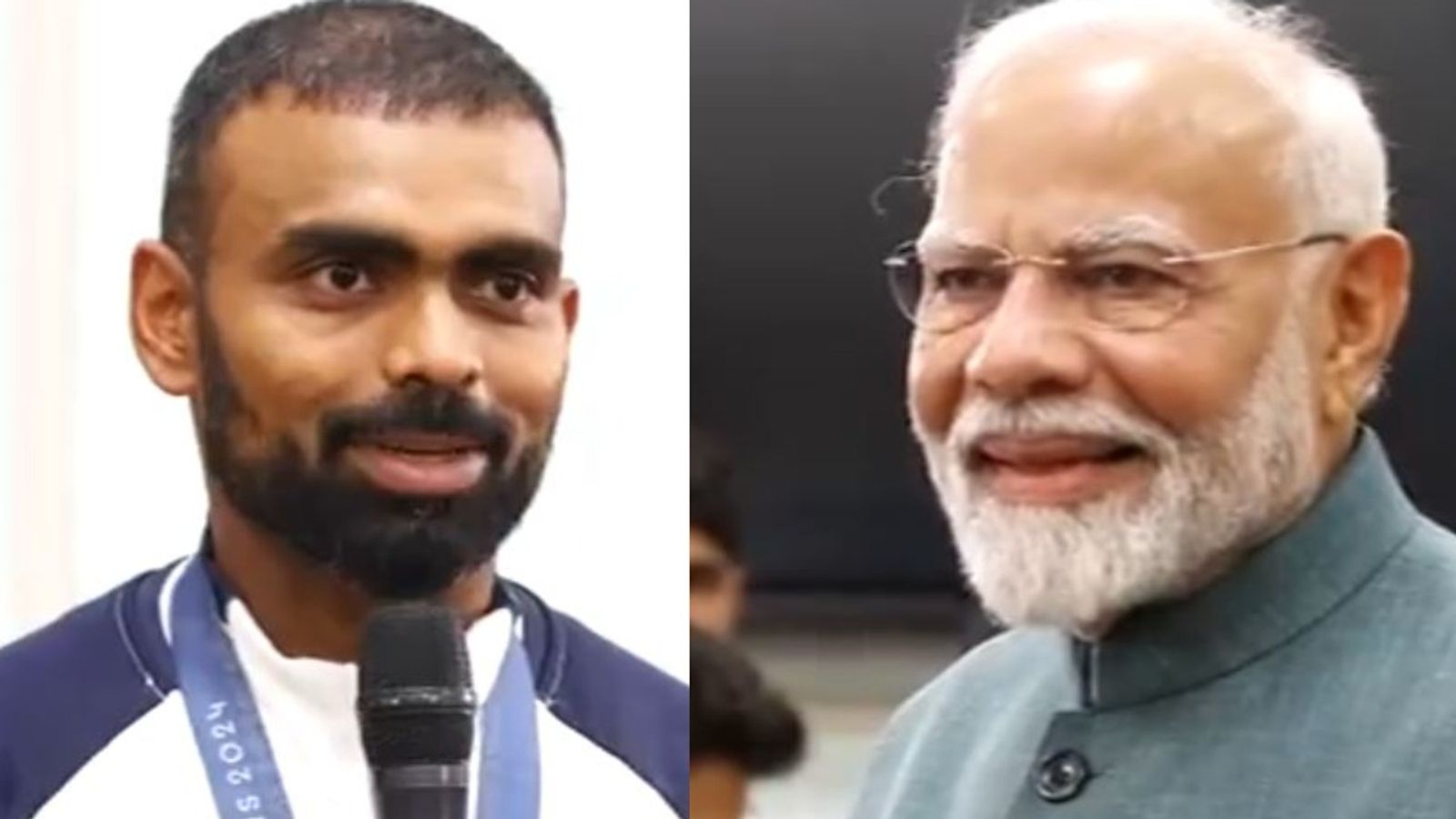 'Thank you Sreejesh': PM Modi writes to former hockey goalkeeper, backs him as junior team's coach PR Sreejesh, PM Narendra Modi (ANI Photo)