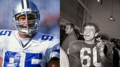 From Pat Tillman to Chuck Bednarik: Here are 5 NFL Players who served in the U.S. Military Chuck Bednarik and Chad Hennings in the frame