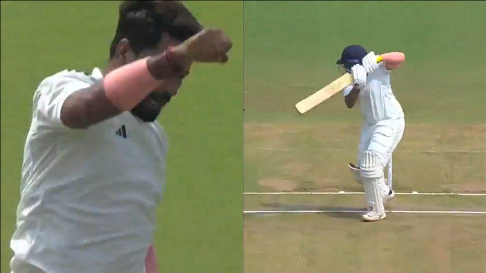 Irani Cup: Dropped from Test squad, Mukesh Kumar wrecks Mumbai top-order as Prithvi Shaw makes disappointing return after County stint Mukesh Kumar celebrates Prithvi Shaw's wicket on Day 1 of Irani Cup 2024