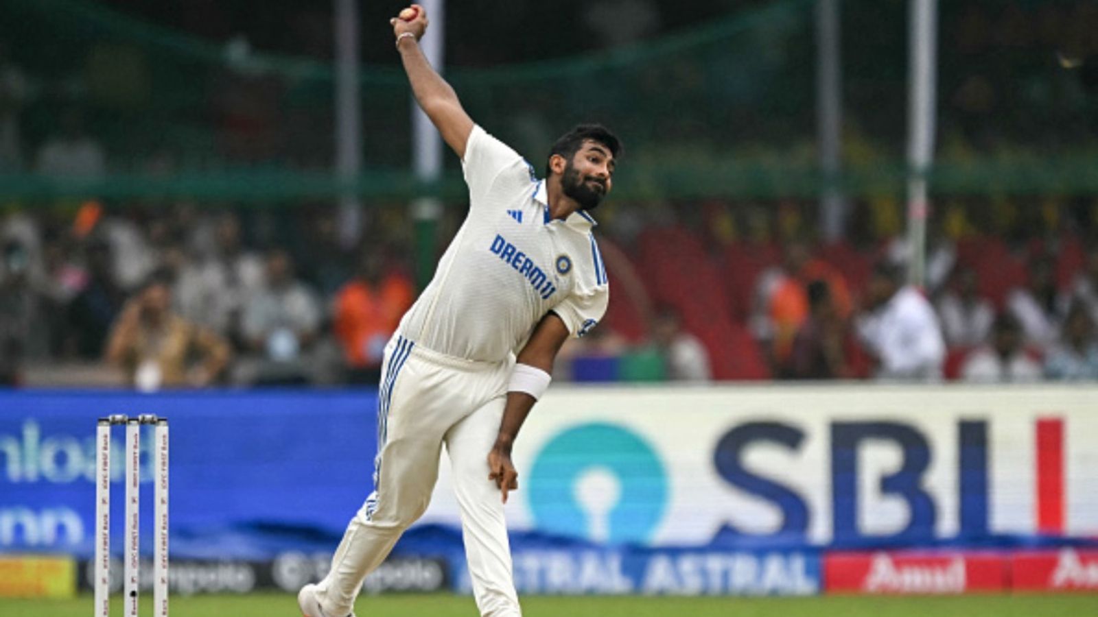 'Conditions are not favourable, wicket is not favourable': Jasprit Bumrah expresses on the challenges faced during the IND vs BAN 2nd Test in Kanpur Jasprit Bumrah in frame