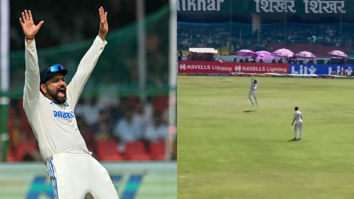 'The timing had to be good...': Rohit Sharma reacts to his one-handed diving catch during India vs Bangladesh 2nd Test 'The timing had to be good...': Rohit Sharma reacts to his one-handed diving catch during India vs Bangladesh 2nd Test