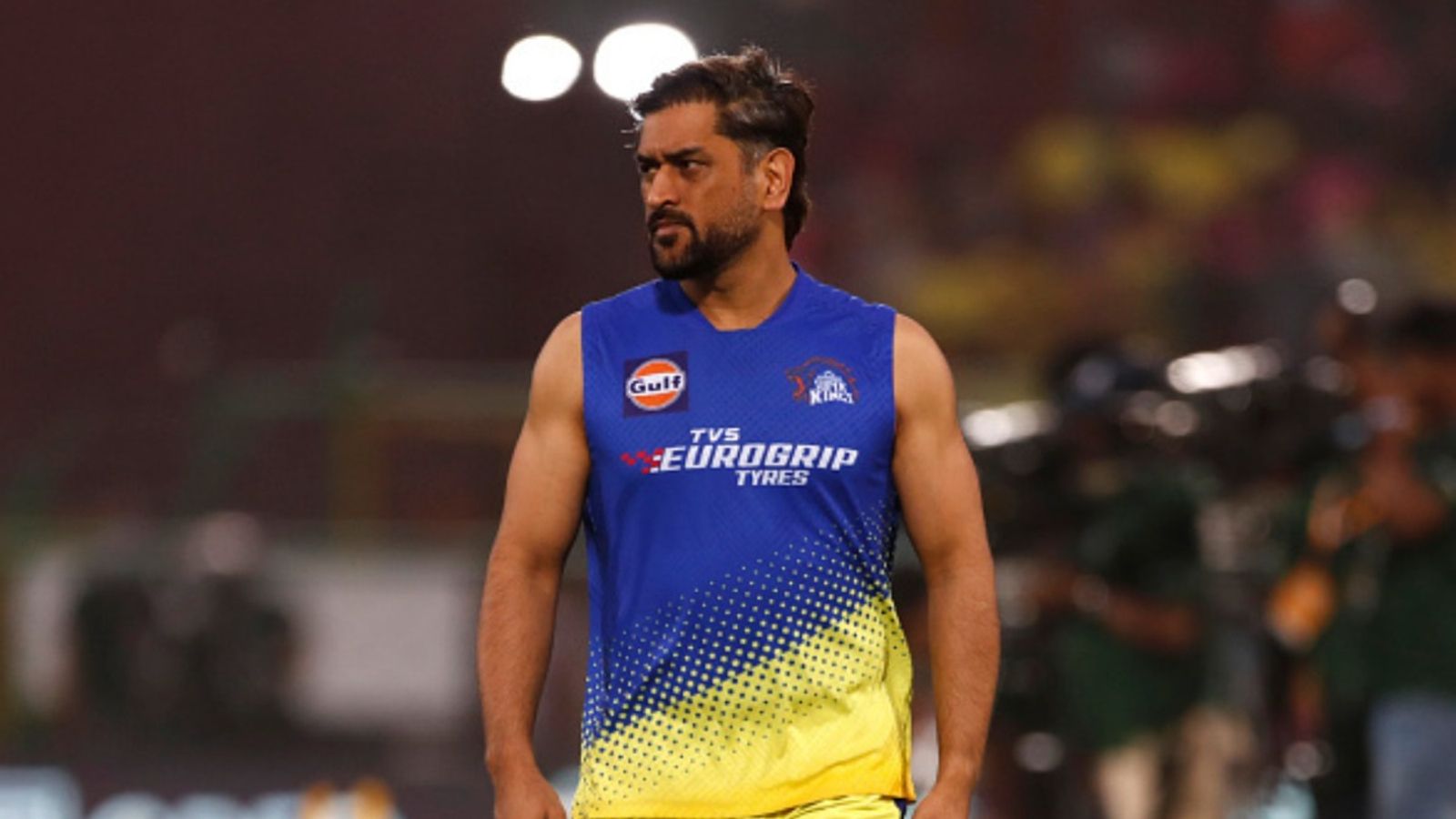 CSK's fielding coach clears air on rumours around MS Dhoni breaking TV during IPL 2024 match against RCB Former CSK captain MS Dhoni in this frame.