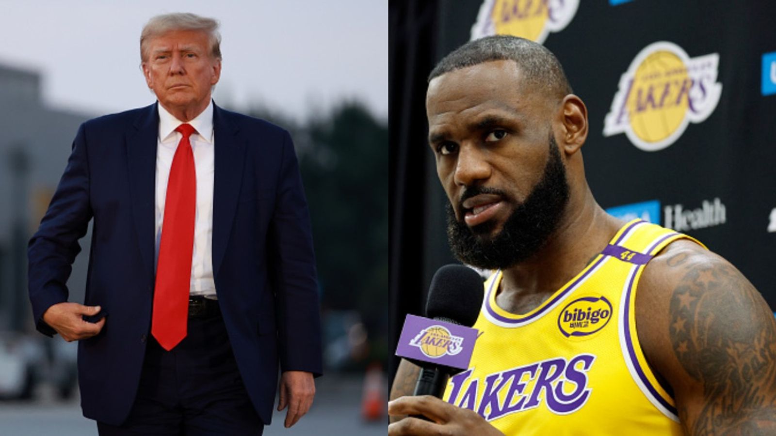 Donald Trump, who once mocked James in 2016, stuns NBA world with shoutout to LeBron James centric account writes 'Thank You for...' LeBron James and Donald Trump