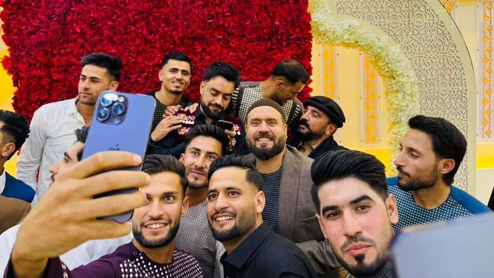 WATCH: Afghanistan star spinner Rashid Khan ties knot in Kabul, video of wedding venue goes viral Rashid Khan