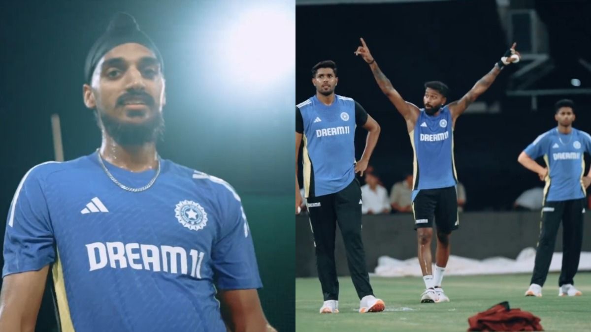 WATCH - India's pace brigade led by Hardik Pandya, Arshdeep Singh sweat out in nets under Morne Morkel's guidance WATCH - India's pace brigade led by Hardik Pandya, Arshdeep Singh sweat out in nets under Morne Morkel's guidance