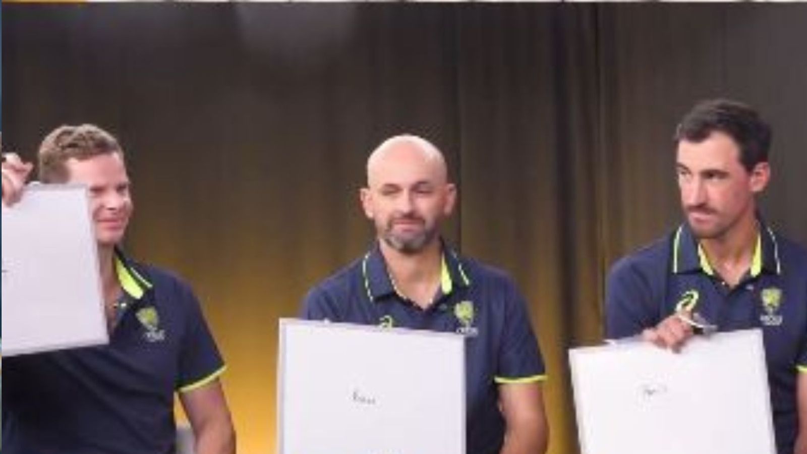 Not Virat Kohli, Australia stars declare this Team India player as king of sledging ahead of Border-Gavaskar Trophy Australia's Steve Smith (left), Nathan Lyon and Mitchell Starc (right) in this frame.