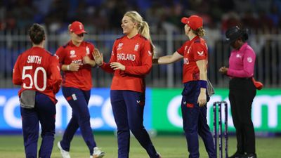 Women's T20 World Cup: England survive Bangladesh scare with hard-fought 21-run win in low-scoring contest Sarah Glenn