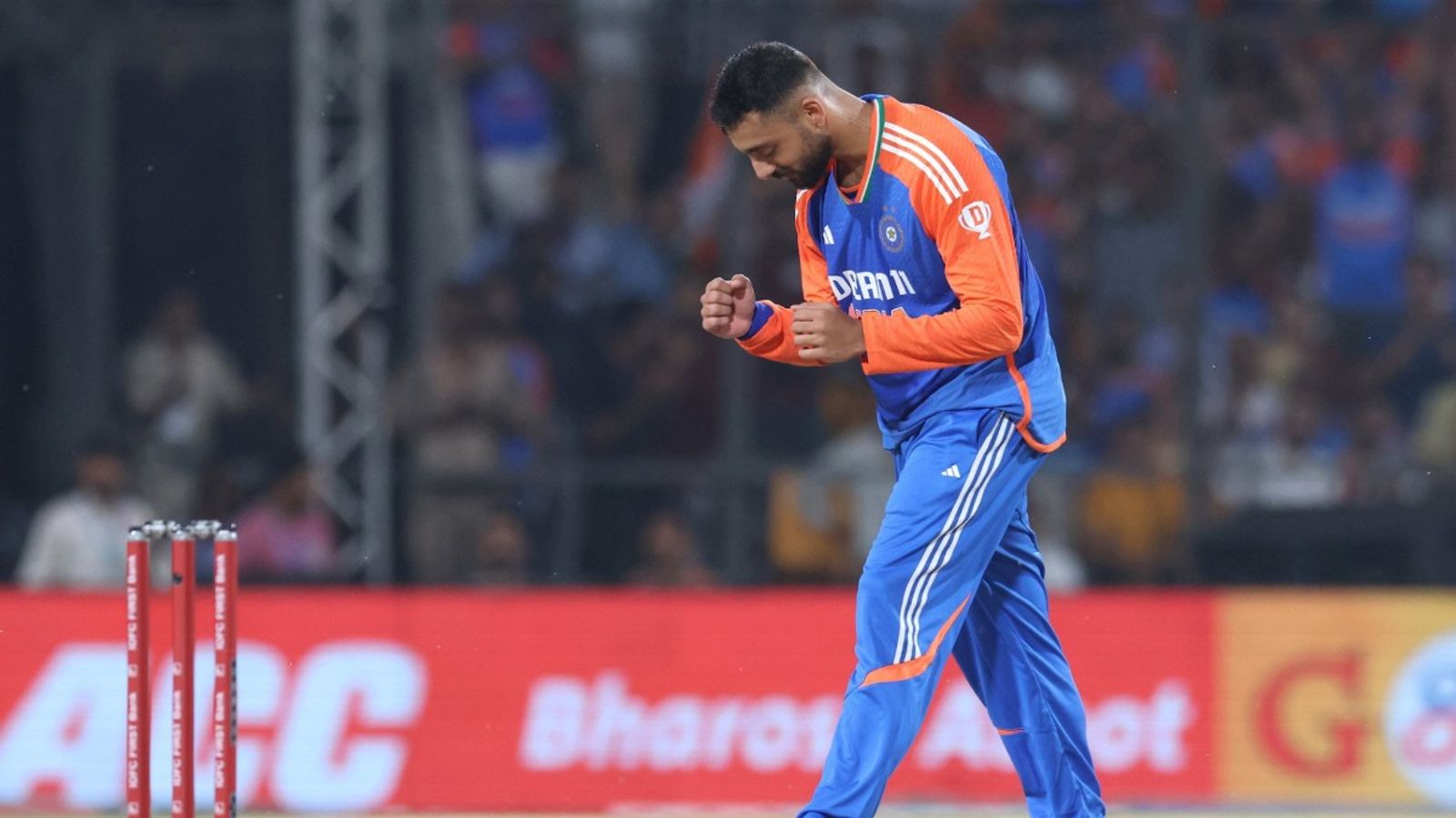 '...people tend to write you off very easily': Varun Chakravarthy's big statement after stunning India comeback in 1st T20I vs BAN India's star spinner Varun Chakravarthy in this frame. (Getty)