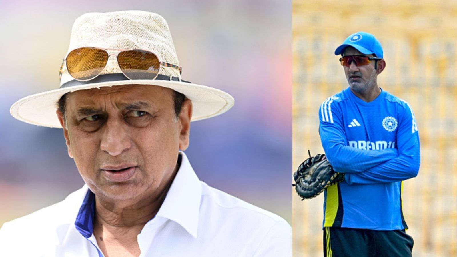 Sunil Gavaskar against giving credit to Gautam Gambhir for India's aggressive brand of cricket, says 'it's foot-licking of highest quality...' Batting great Sunil Gavaskar (left) and India's head coach Gautam Gambhir in this frame.