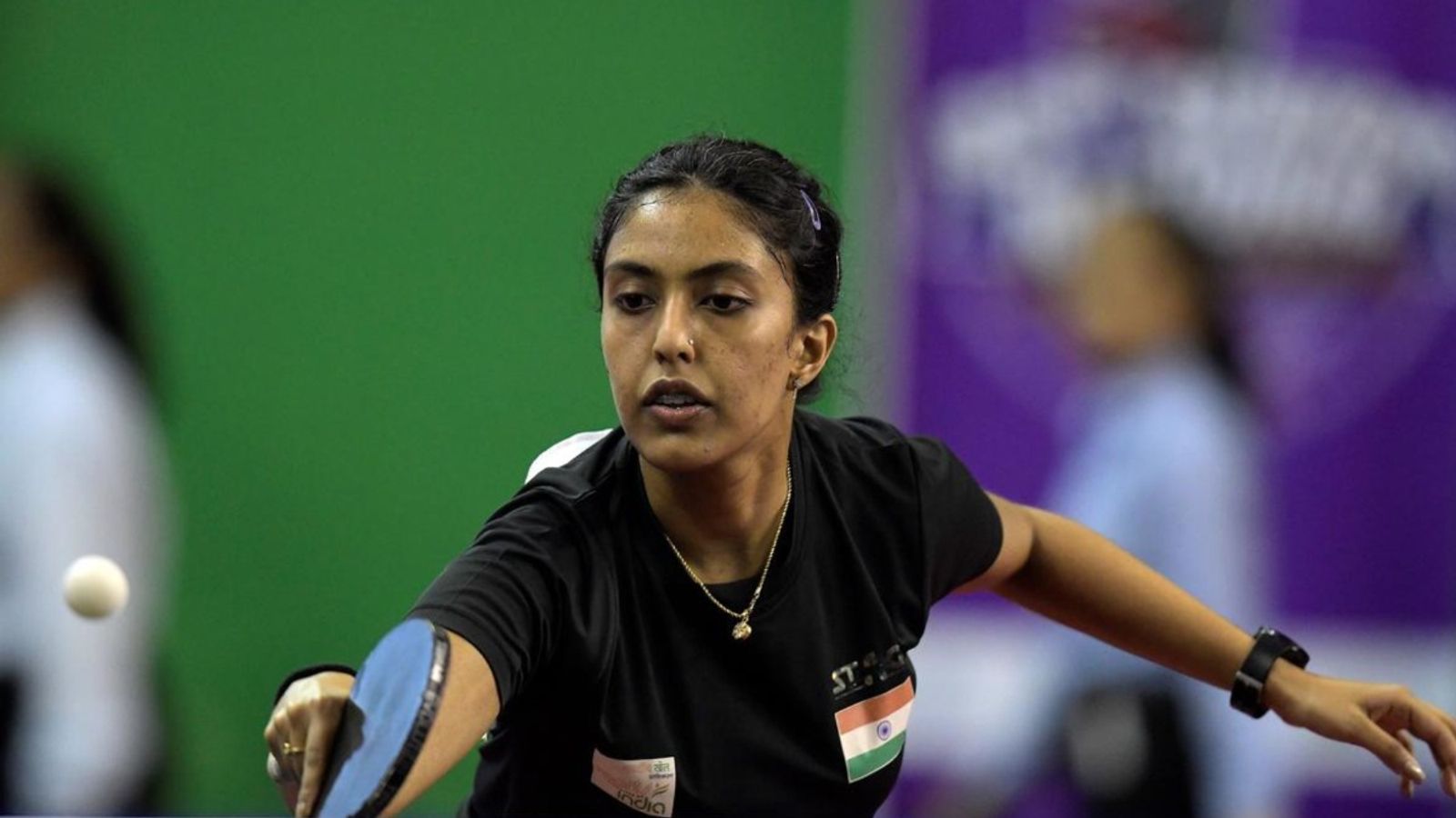 Ayhika Mukherjee's heroics assure India's Women's Table Tennis team first-ever medal at Asian Table Tennis Championships India's star table tennis player Ayhika Mukherjee in this frame