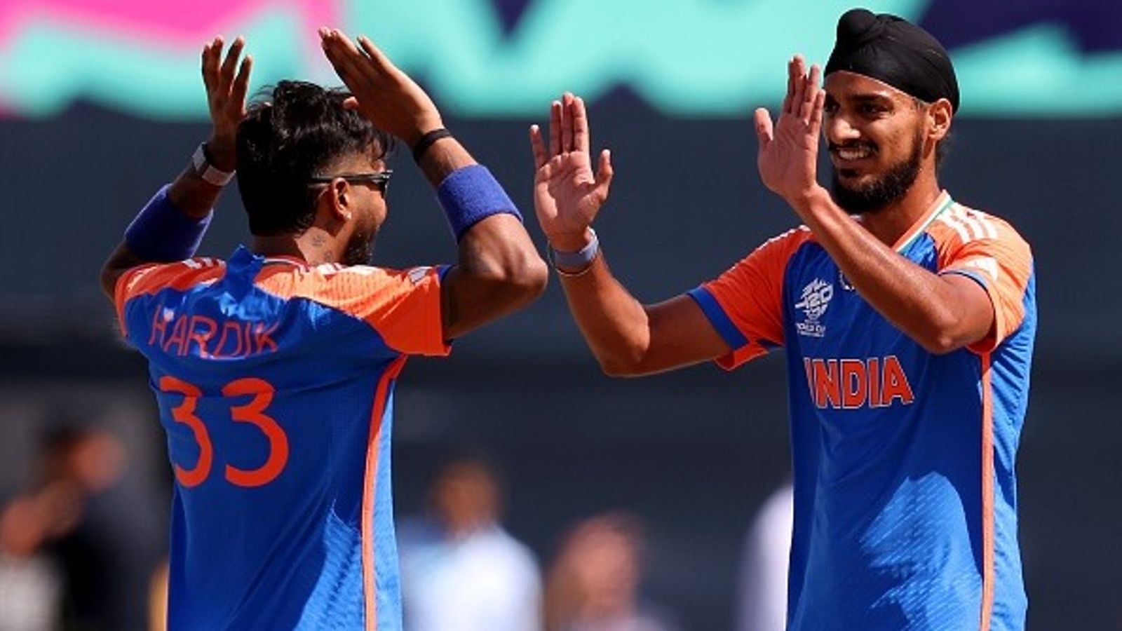 ICC T20I Rankings: Arshdeep Singh rises 8 places to become India's only bowler in top 10, Hardik Pandya climbs 4 spots after all-round performance Arshdeep Singh celebrates a wicket with Hardik Pandya