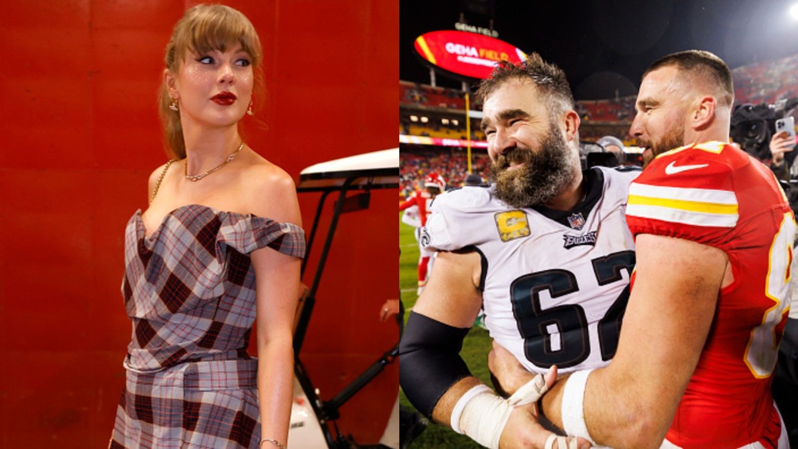 Taylor Swift returns to Arrowhead Stadium during Chiefs vs Saints for his love Travis Kelce, slams breakup rumours Taylor Swift, Travis Kelce Jason Kelce in the frame