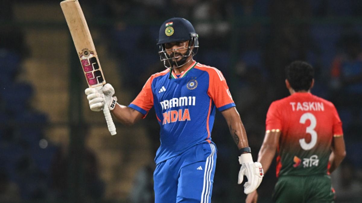 'Should give credit to.. they gave me': Nitish Kumar Reddy credits these two people after his heroic show against Bangladesh in 2nd T20I Nitish Kumar Reddy in frame