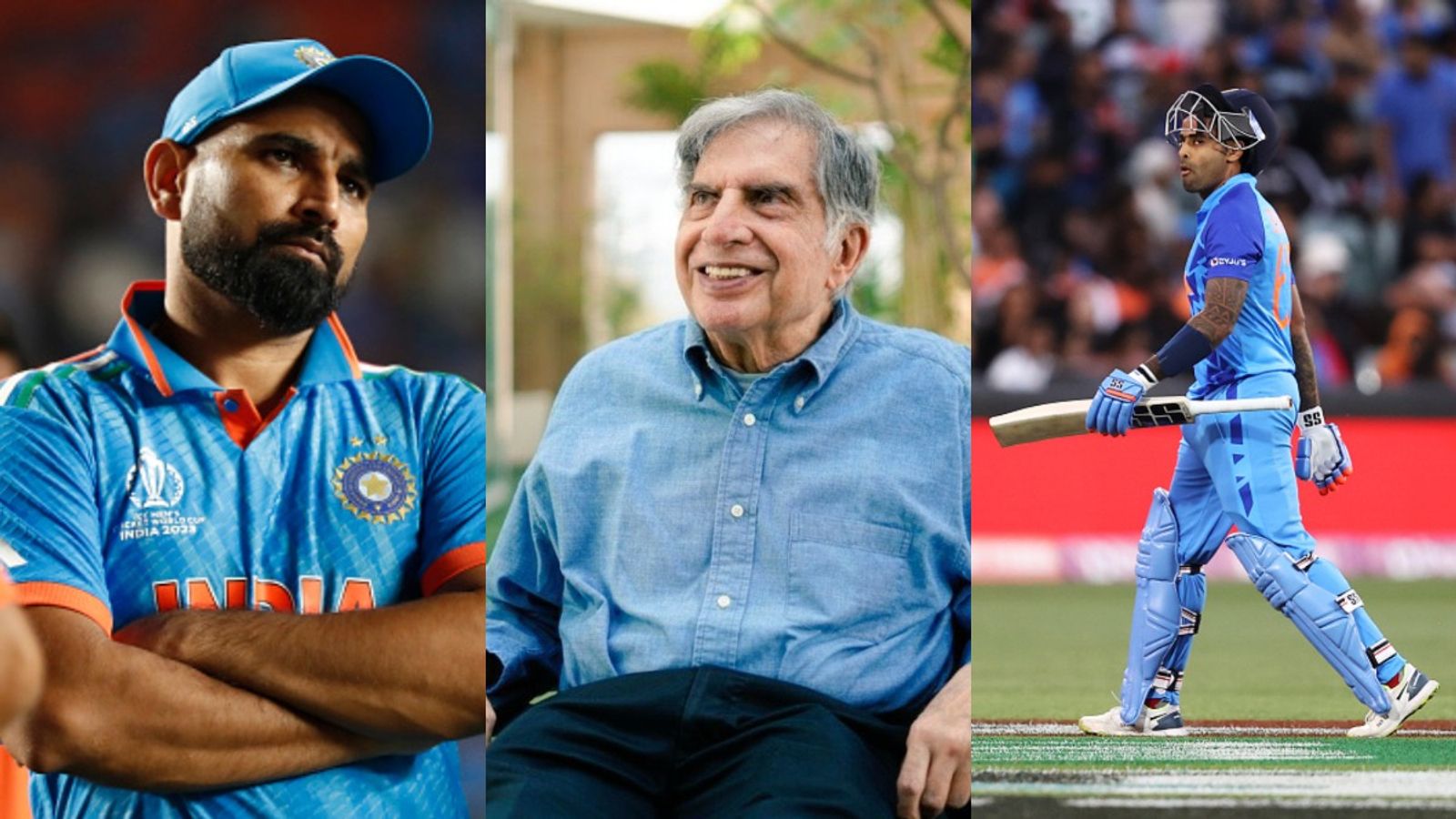 Suryakumar Yadav to Mohammed Shami, cricket fraternity pays tribute to Ratan Tata Mohammed Shami, Ratan Tata and Suryakumar Yadav