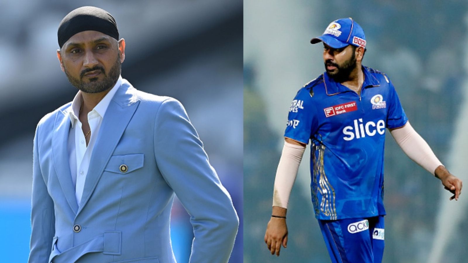 'If Rohit Sharma enters auction, he will....': Harbhajan Singh's bold claim on ex-Mumbai Indians captain ahead of IPL 2025 auction Legendary spinner Harbhajan Singh (left) and Ex-MI captain Rohit Sharma
