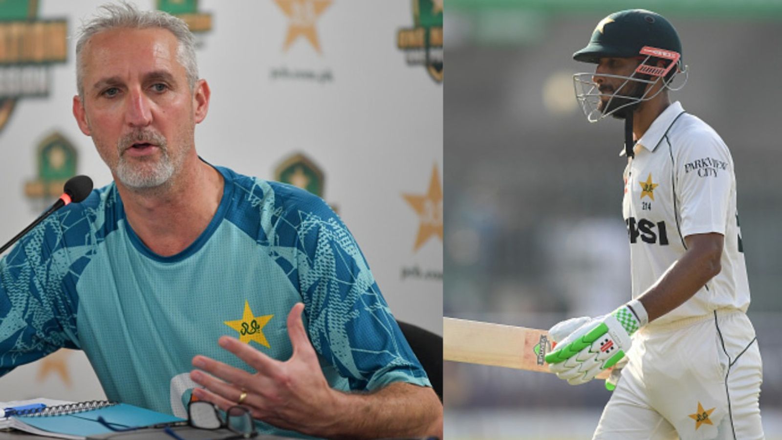 'Please understand...': Jason Gillespie amidst Pakistan team's strong criticism after embarrassing defeat to England in 1st Test Jason Gillespie (left) and Pakistan Test captain Shan Masood